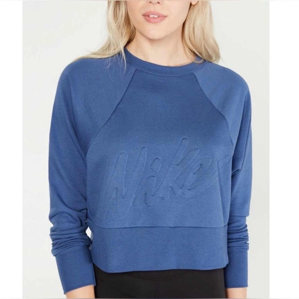 Nike Women's Dri-FIT Cropped Sweatshirt Size Medium